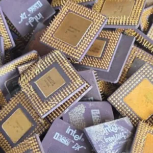 CPU Intel 286/386/486 — Gold Plated